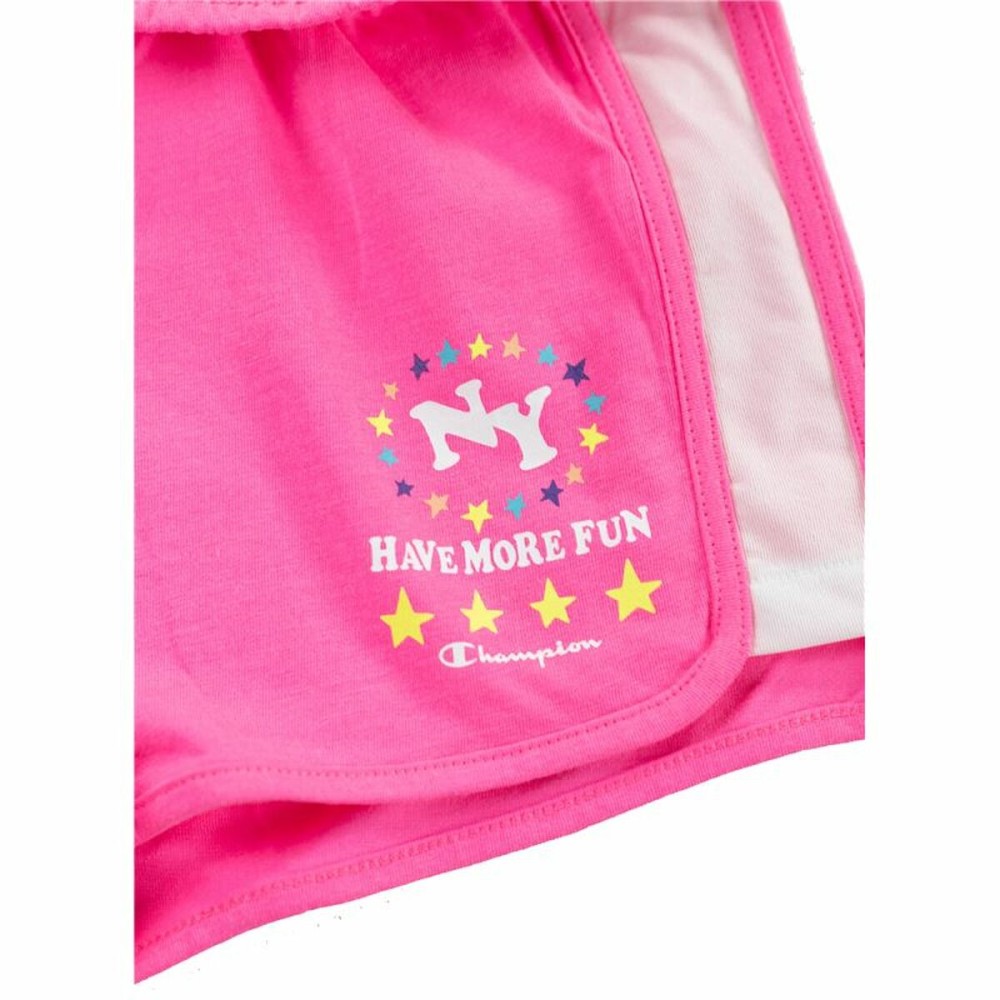 Sportshorts für Kinder Champion Rosa Pink