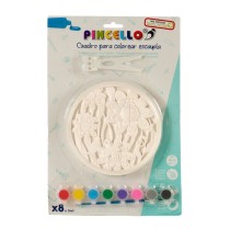 Craft Game Painting Plaster 3,5 x 38 x 25 cm (18 Units)