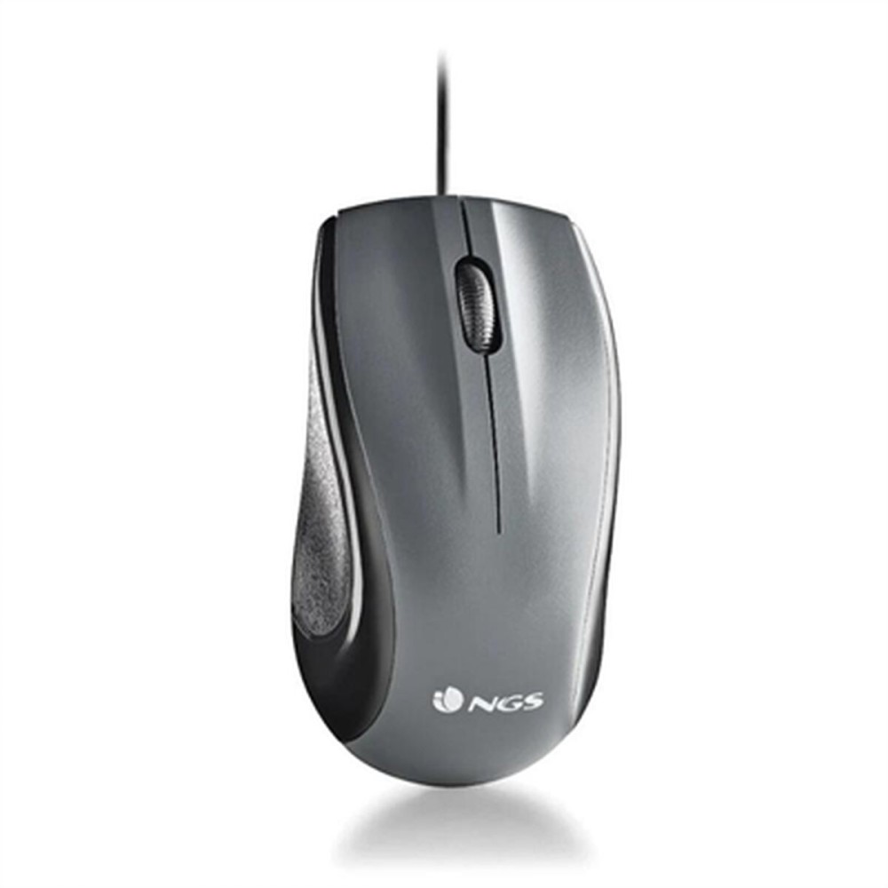 Mouse NGS Musk Schwarz Grau 1200 DPI