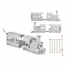 Travaux Manuel en papier Pincello CV20988 Train (4 Unités)