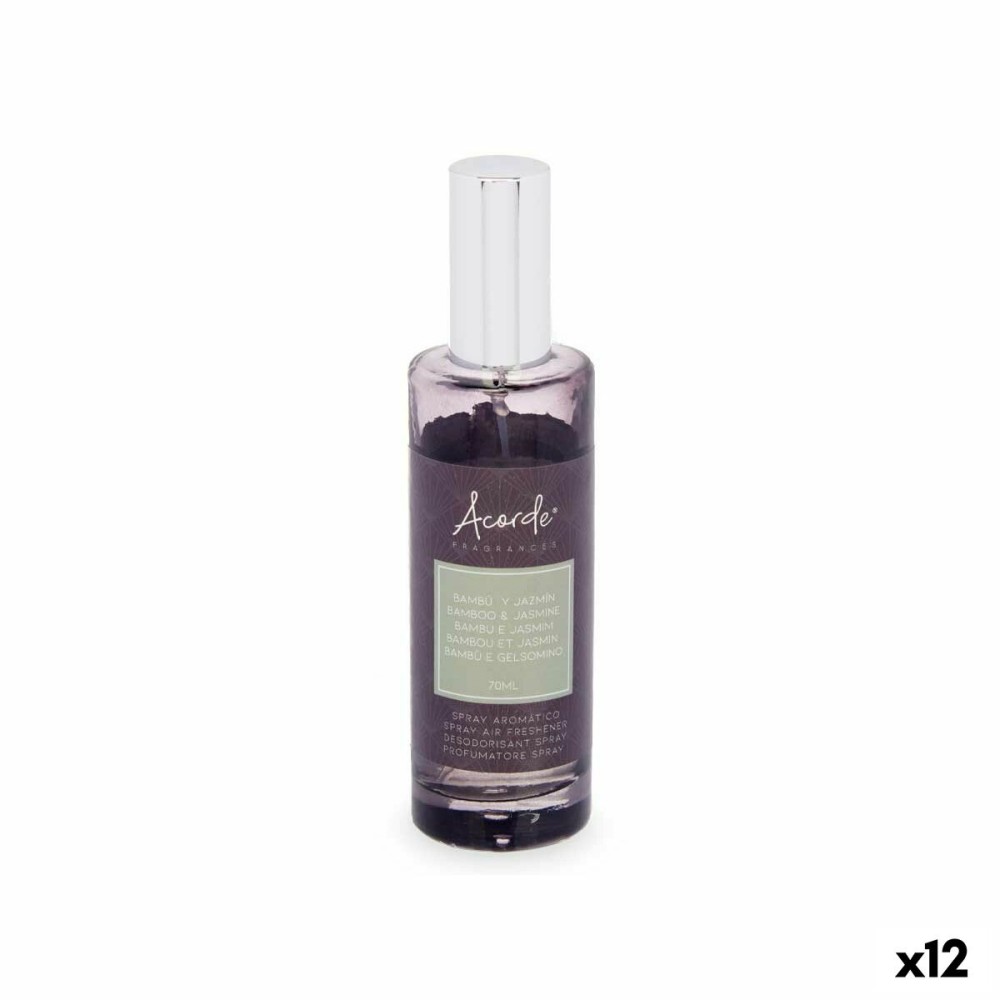 Duftspray Acorde C-519 C-519 Bambus Jasmin 70 ml (12 Stück)