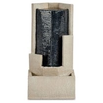 Fountain Gift Decor 40F 40F Brown Black Resin Triangle