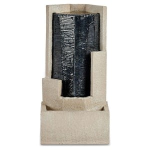 Springvand Gift Decor 40F 40F Braun Schwarz Harz Dreieck