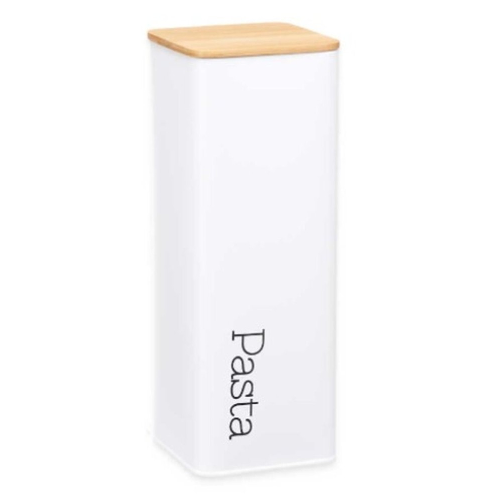 Boîte en métal Kinvara W7081-4 W7081-4 Blanc Métal 8 x 26,5 x 8 cm Pâtes (6 Unités)