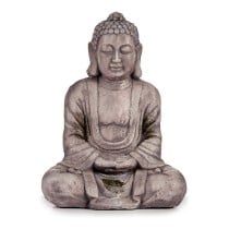 Dekorative Gartenfigur Ibergarden CC20411 CC20411 Grau Polyesterharz 25 x 57 x 42,5 cm Buddha
