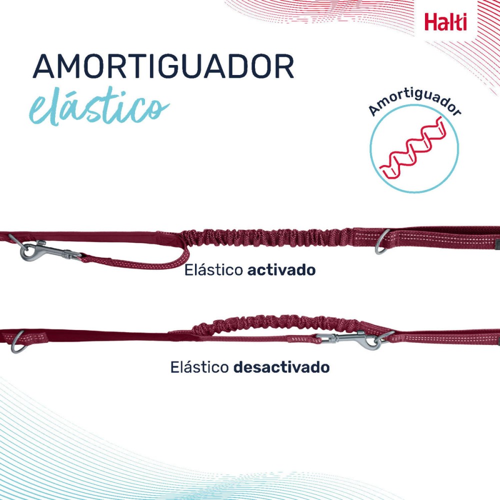 Dog Lead Company of Animals Burgundy L