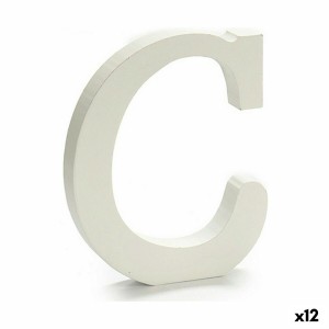 Lettre Pincello 1711003 C Blanc 1,8 x 21 x 17 cm (12 Unités)