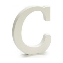 Letter Pincello 1711003 C White 1,8 x 21 x 17 cm (12 Units)