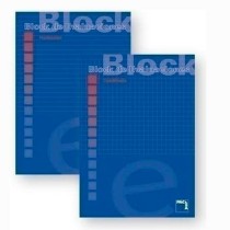 Bloc de Notes Pacsa Bleu A4 50 Volets 4 mm (10 Unités)