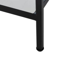 Shelves Black Crystal Iron 70 x 23 x 161 cm