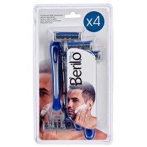 Disposable Razor Berilo 37676 37676 4 Pieces (12 Units)