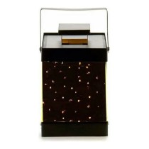 LED Lantern Gift Decor LE16134XS LE16134XS Black Mirror 12,5 x 18,5 x 12,5 cm