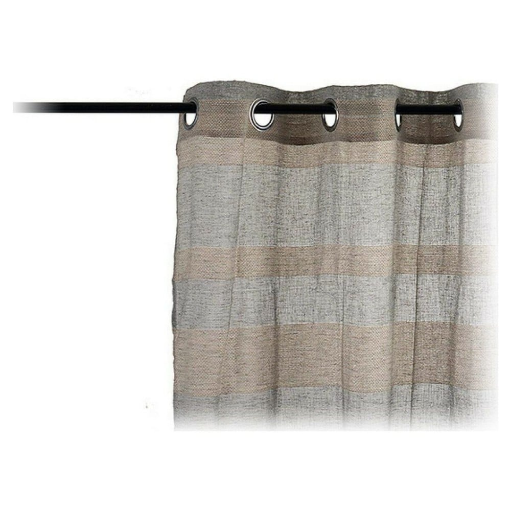 Vorhänge Gift Decor SLB8538-3 SLB8538-3 Beige Grau 140 x 0,1 x 260 cm
