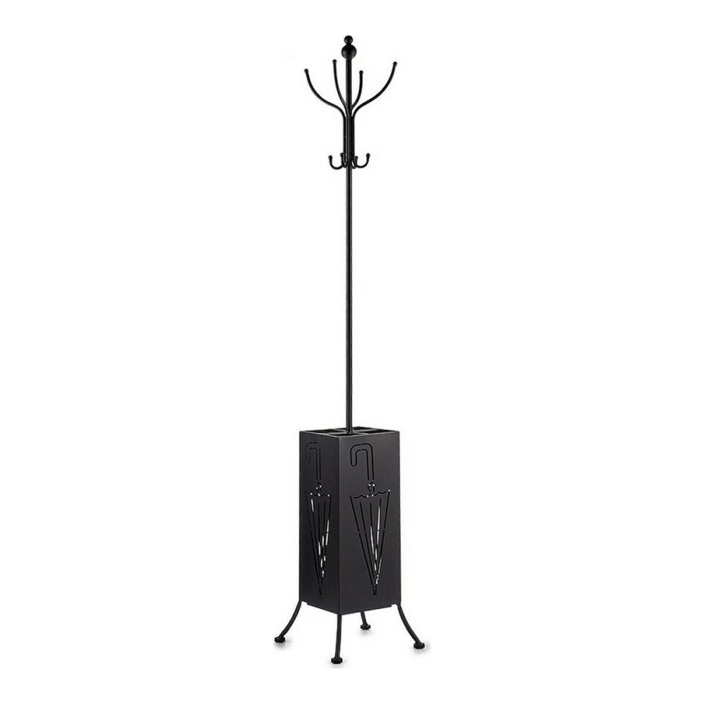 Porte-manteau Gift Decor J7210097 J7210097 Noir Métal 34 x 188 x 34 cm porte-parapluie