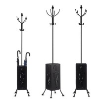 Coat rack Gift Decor J7210097 J7210097 Black Metal 34 x 188 x 34 cm Umbrella stand