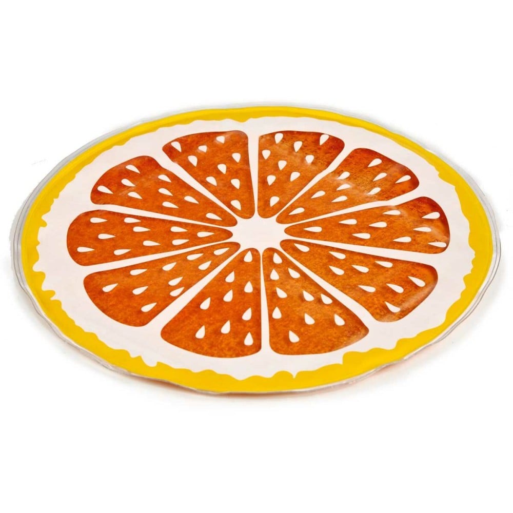 Tapis de Refroidissement pour Animaux de Compagnie Mascow TOY88497 Jaune Orange 35 x 1 x 35 cm