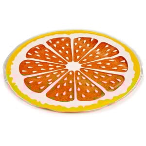 Tapis de Refroidissement pour Animaux de Compagnie Mascow TOY88497 Jaune Orange 35 x 1 x 35 cm