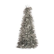 Christmas Tree Krist+ 19CH488/MATTE 19CH488/MATTE Silver polypropylene PET Plastic Matt Tinsel 18 x 18 x 45,5 cm 27 x 45,5 x 27 