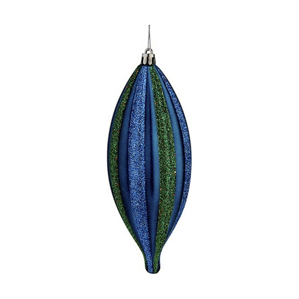 Weihnachtsschmuck Krist+ 00907 00907 Blau grün PVC 8,5 x 3,5 x 19 cm gedehnt
