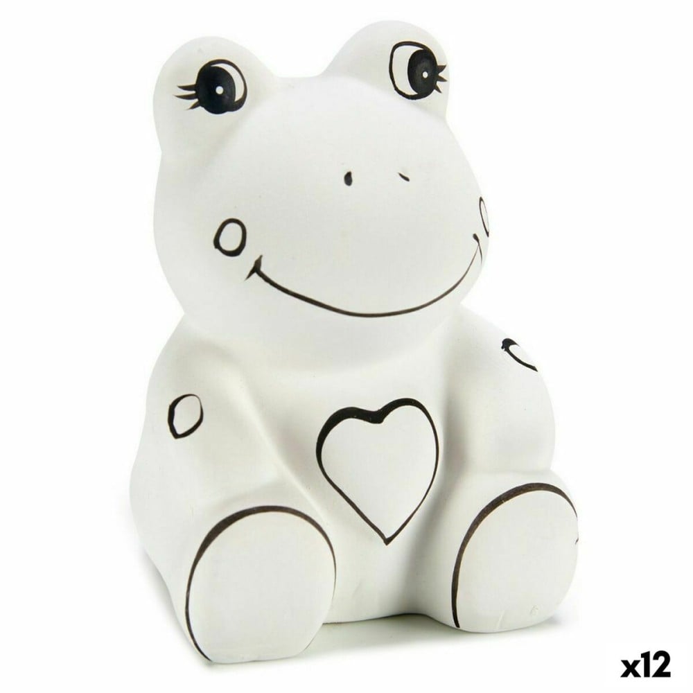 Sparbüchse Pincello 19283 19283 aus Keramik Frosch 9 x 12 x 9 cm (12 Stück)