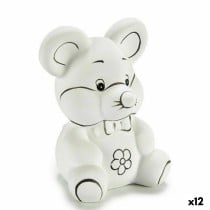 Money box Pincello 19285 19285 Ceramic 10 x 13 x 8,5 cm 8 x 12,5 x 9,5 cm 10 x 12,7 x 8 cm (12 Units)