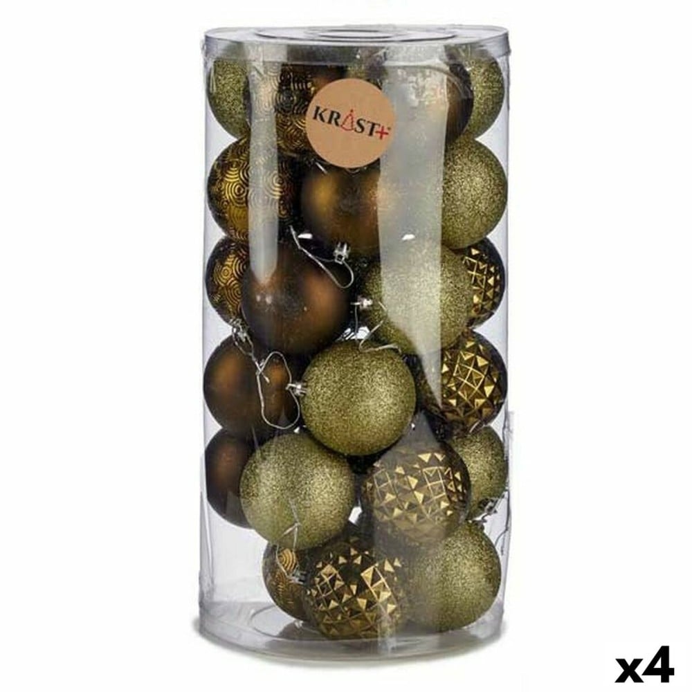 Set of Christmas balls Krist+ HM20113-073 HM20113-073 Green PVC (4 Units)