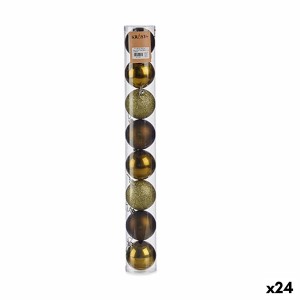 Set of Christmas balls Krist+ HM20302-073 HM20302-073 Green Plastic Ø 7 cm (24 Units)