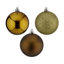 Weihnachtskugeln-Set Krist+ HM20302-073 HM20302-073 grün Kunststoff Ø 7 cm (24 Stück)