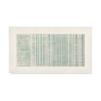 Canvas Gift Decor 82692 82692 Blue White Stripes With relief 110 x 60 x 2,5 cm (2 Units)