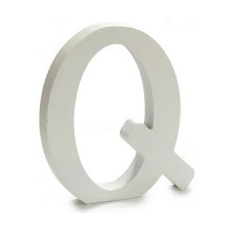 Letter Pincello 1711017 Q White 1,8 x 21 x 17 cm (12 Units)