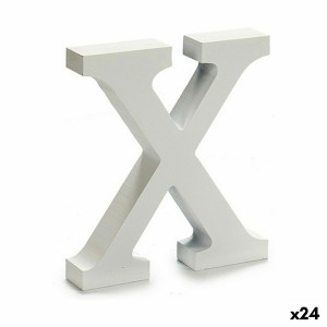 Buchstabe Pincello 1711060 X Weiß 2 x 16 x 14,5 cm (24 Stück)
