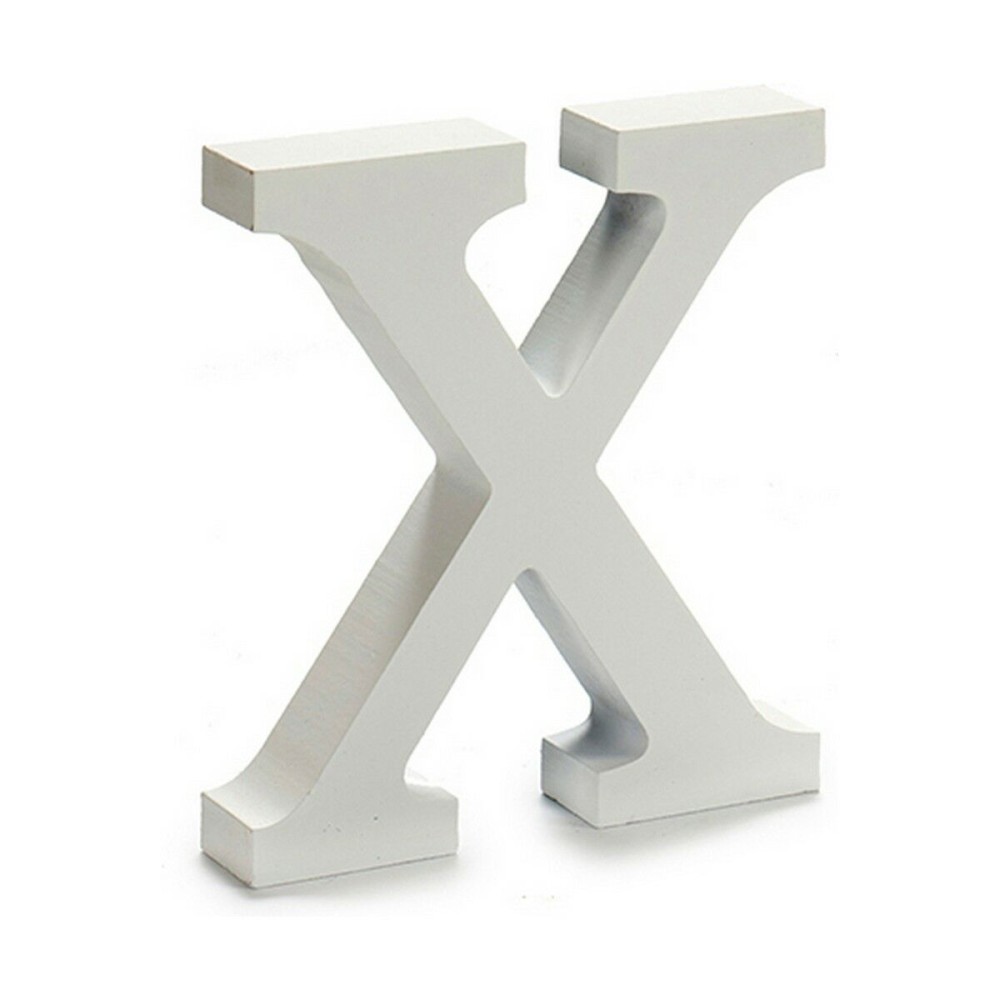 Letter Pincello 1711060 X White 2 x 16 x 14,5 cm (24 Units)