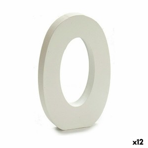Number Pincello 1711027 White 1,8 x 21 x 17 cm (12 Units)