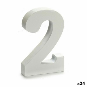 Number Pincello 1711065 2 White 2 x 16 x 14,5 cm (24 Units)