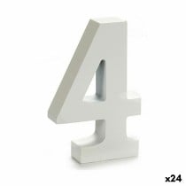 Numéro Pincello 1711067 4 Blanc 2 x 16 x 14,5 cm (24 Unités)