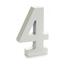 Number Pincello 1711067 4 White 2 x 16 x 14,5 cm (24 Units)