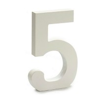 Number Pincello 1711032 5 White 1,8 x 21 x 17 cm (12 Units)