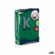 Lot de tampons à récurer 11880001 11880001 Vert Fibre abrasive 11,3 X 15,7 X 0,5 cm (28 Unités)