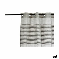 Curtain Gift Decor SLB8125-6 SLB8125-6 Dark grey 140 x 0,1 x 260 cm 26 x 42 x 5 cm Stripes