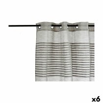 Vorhang Gift Decor SLB8125-6 SLB8125-6 Dunkelgrau 140 x 0,1 x 260 cm 26 x 42 x 5 cm Streifen