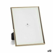 Fotorahmen Gift Decor MS61001-MAT GOLD MS61001-MAT GOLD Gold Kristall Stahl (12 Stück)
