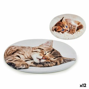 Tapis Mascow 22 22 Gris 46 x 0,5 x 67 cm Chat (12 Unités)