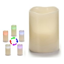 LED Kerze Gift Decor L-Y3040 L-Y3040 Weiß 7,5 x 10 x 7,5 cm (6 Stück)