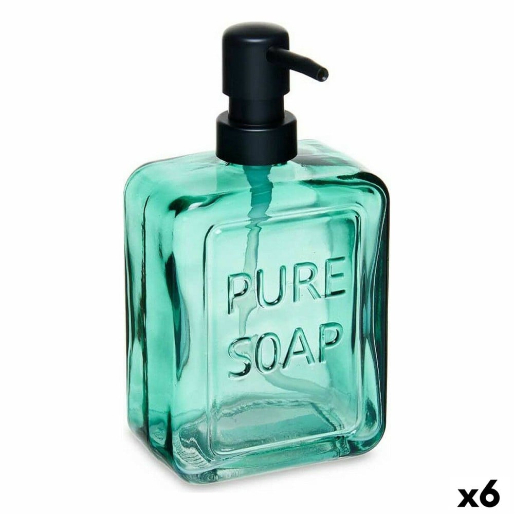 Seifenspender Berilo B5463U-1-363 Pure Soap grün Kristall 570 ml 10 x 18 x 6 cm (6 Stück)