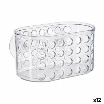 Badewannen-Organizer Halterung Berilo CB25262A Durchsichtig PVC polystyrol 15,8 x 8,5 x 8 cm (12 Stück)