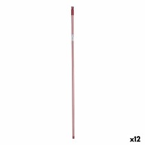 Besenstiel FSRNI13-3 FSRNI13-3 Rot Metall 2,3 x 130 x 2,3 cm Streifen (12 Stück)
