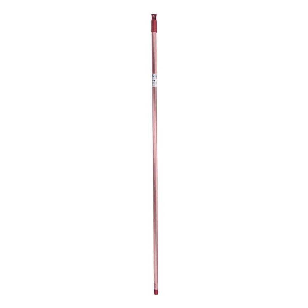 Besenstiel FSRNI13-3 FSRNI13-3 Rot Metall 2,3 x 130 x 2,3 cm Streifen (12 Stück)