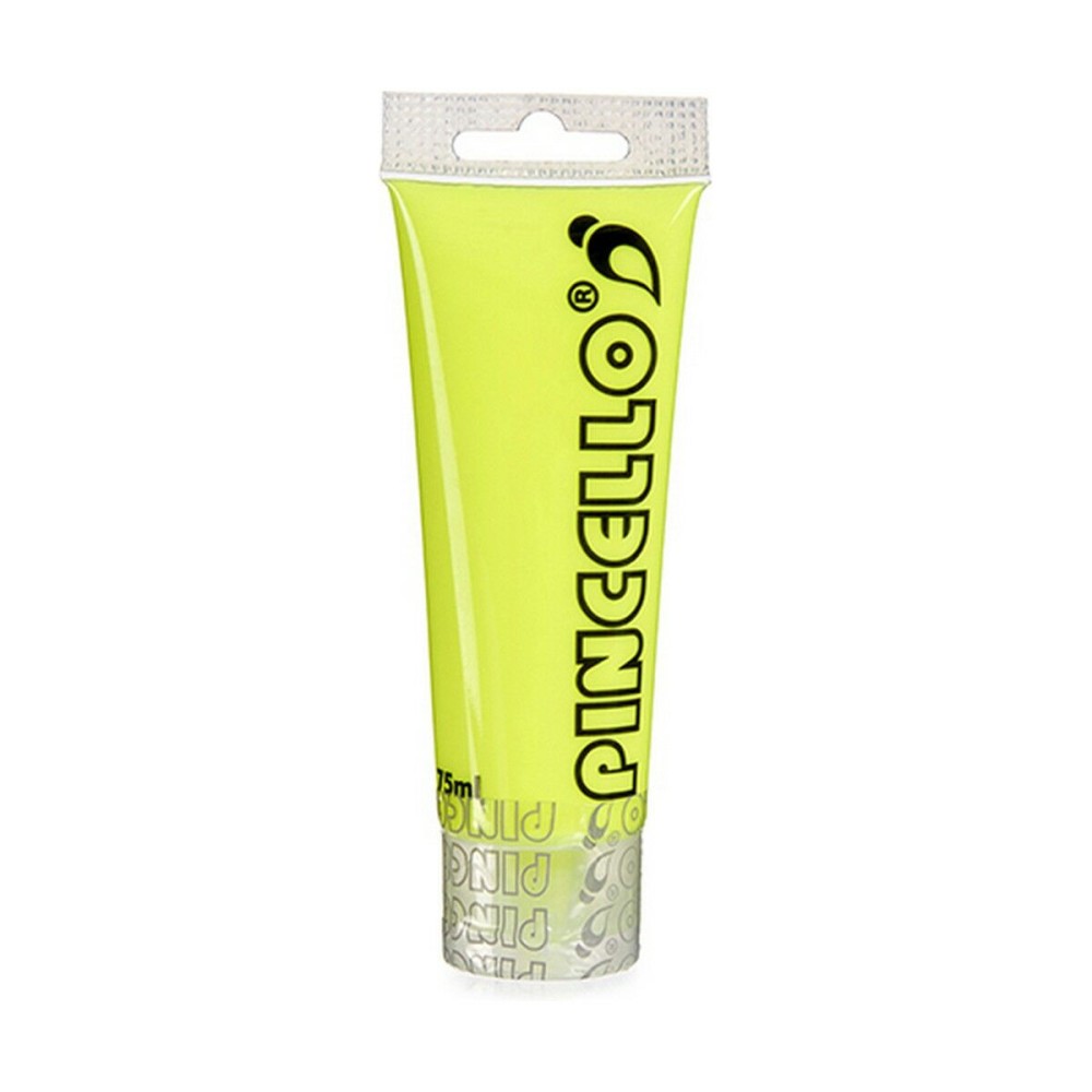 Peinture acrylique Pincello AC75N-1 AC75N-1 Jaune 75 ml (12 Unités)