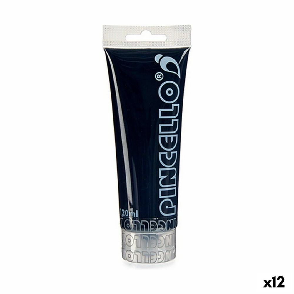 Peinture acrylique Pincello AC120-12 AC120-12 Noir 120 ml (12 Unités)