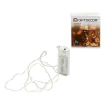 Wreath of LED Lights Gift Decor LS10 LS10 Transparent 90 cm 7,5 x 2,2 x 8,5 cm (12 Units)